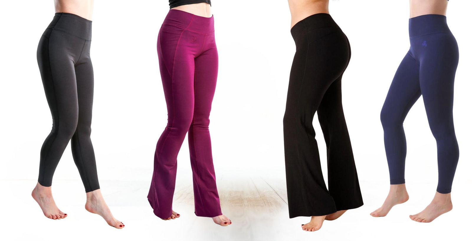 Comparing Yoga Pants and Flared Leggings - Green Apple Active