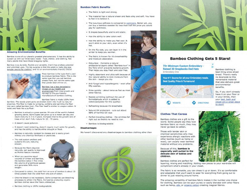 Plant based Active Clothing