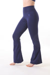Green Apple Active Sakura Fitted Flare Pant - Eclipse Blue Sakura Fitted Flare Pant - Eclipse Blue